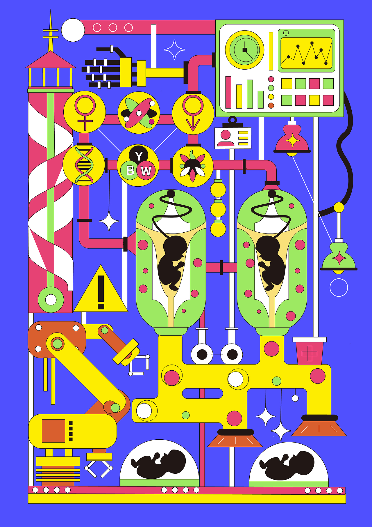 新世界——图形插画设计（图ZMzY3OTQyMDIw） - 新锐潮流插画 - 站酷设计师yu_rui0原创素材 - 站酷ZCOOL