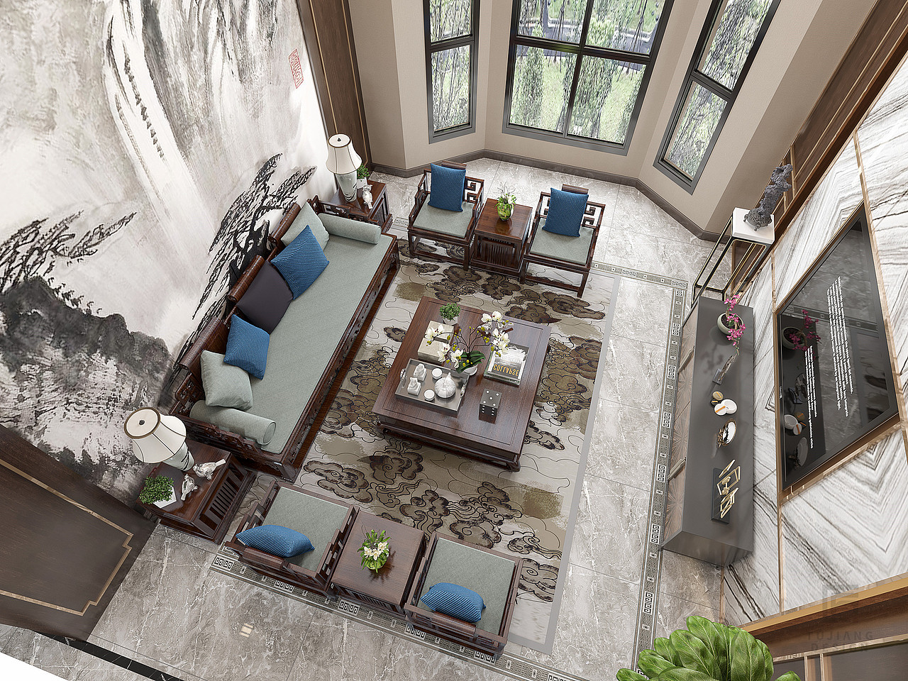 新中式设计，为家注入中国古典清雅气韵