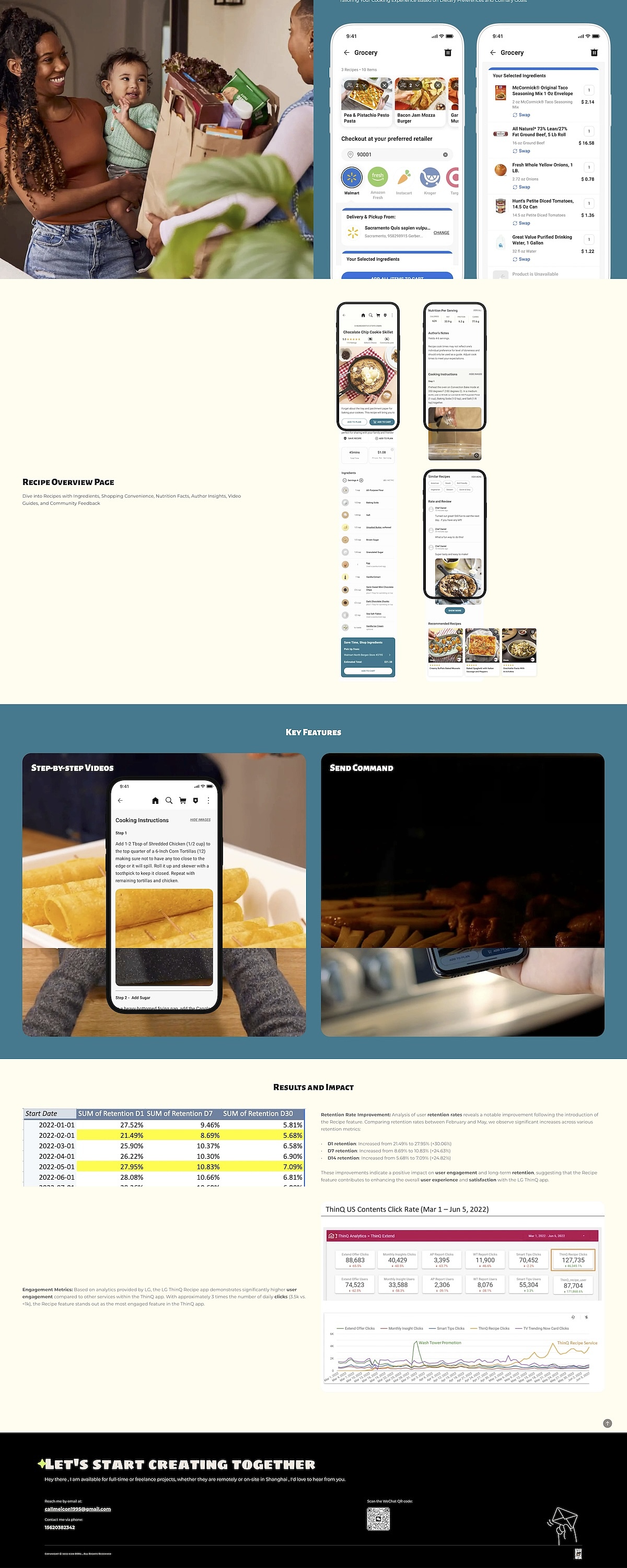 LG Thinq Recipe app（图ZMzY4NTk2NTQ4） - APP界面 - 站酷设计师SorryMaker1995原创素材 - 站酷ZCOOL