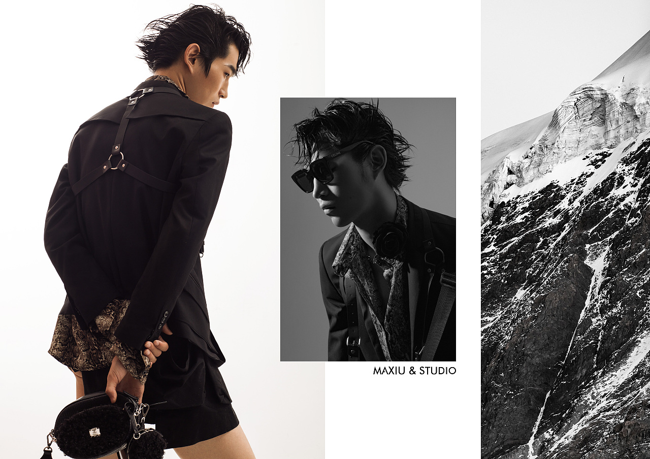 形象片✖️blue and white color