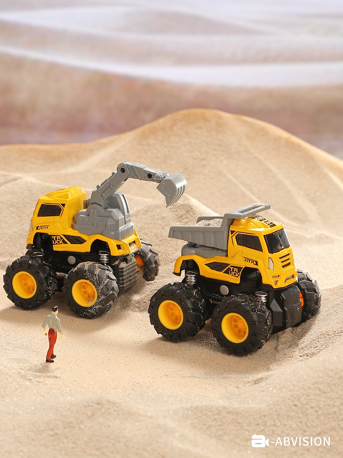 电商视频 | 玩教合金工程车X ABVISON