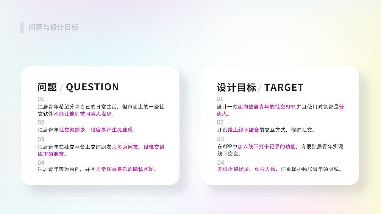 解决独居青年孤独问题的交互产品