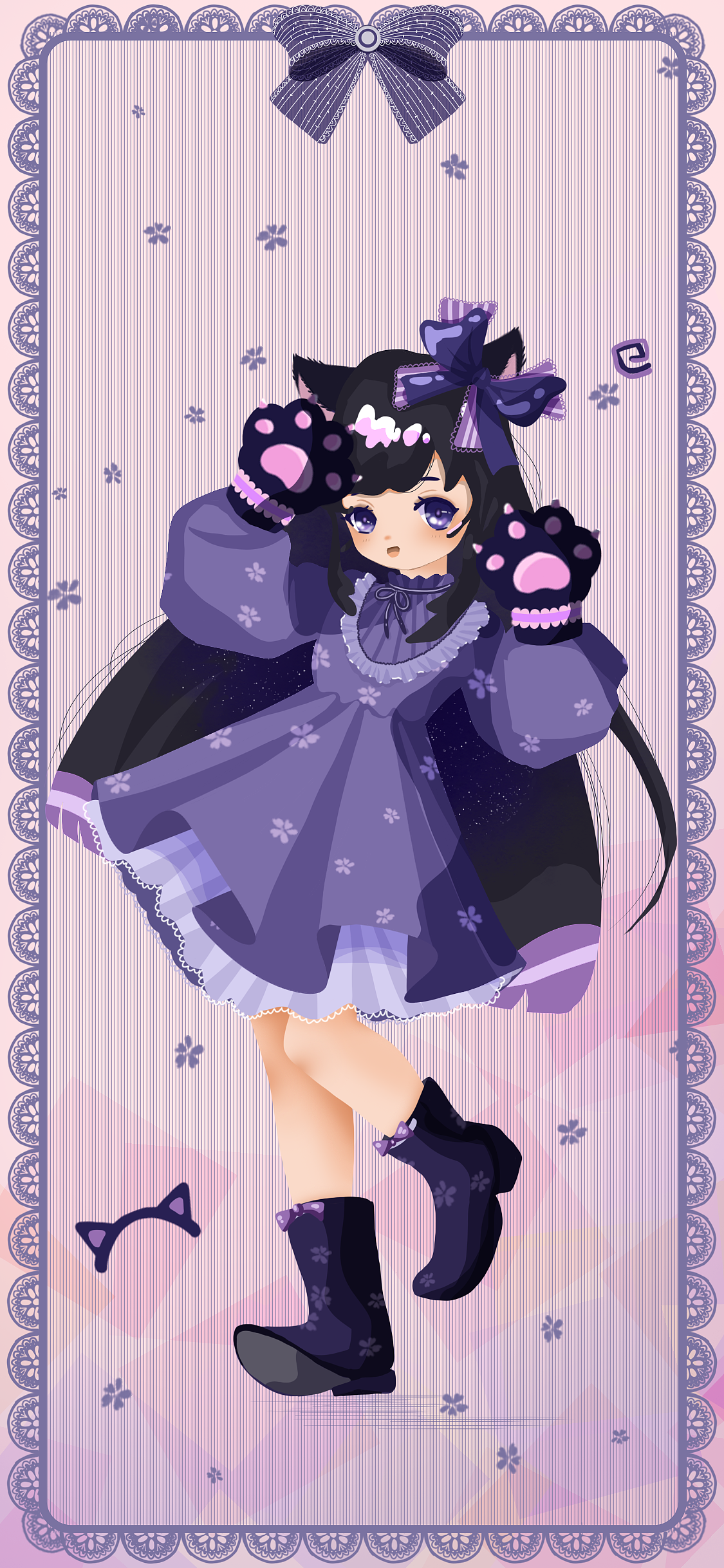 手机壁纸（图ZMjk5NDQ5OTY4） - 创作习作 - 站酷设计师夜因原创素材 - 站酷ZCOOL