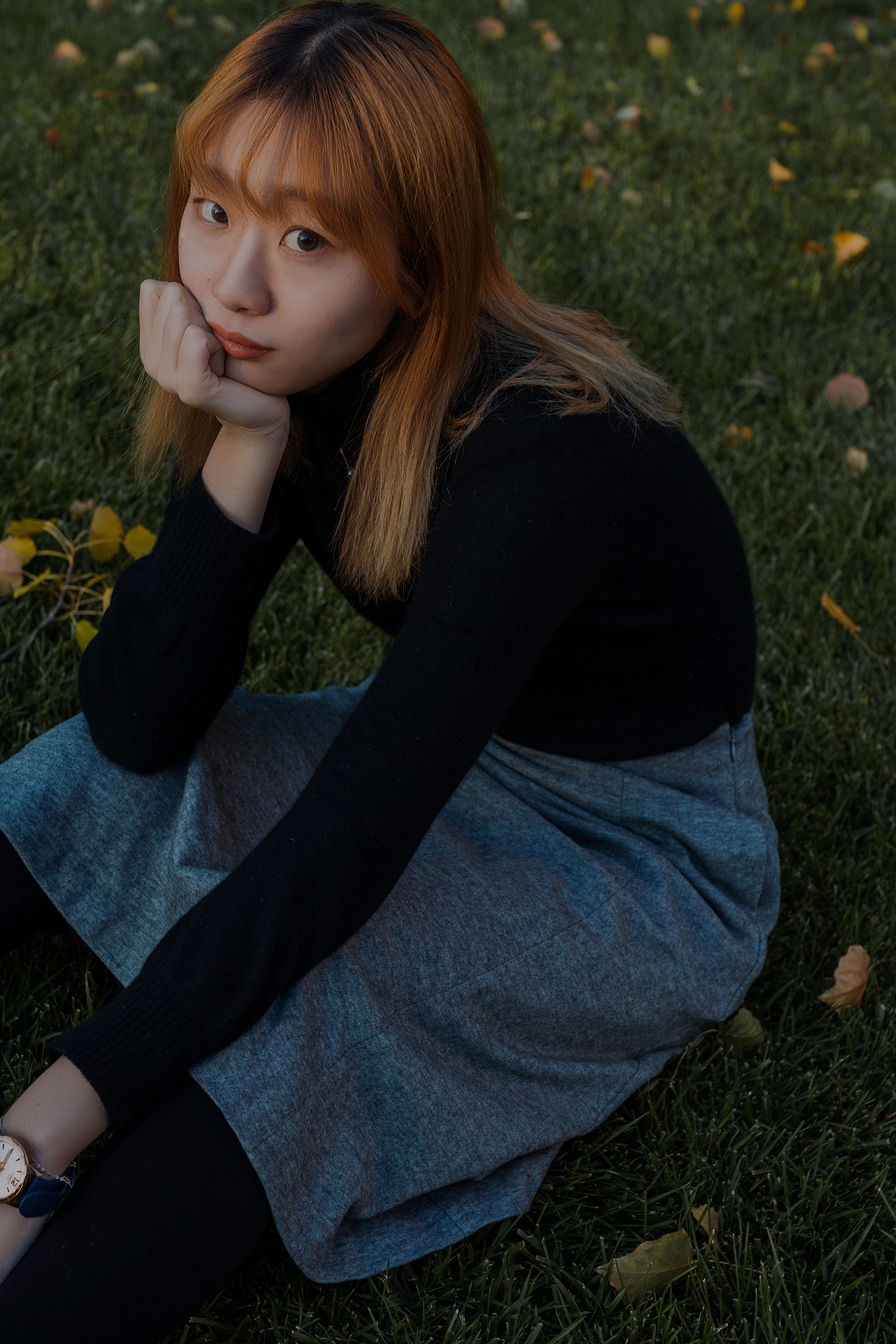 日落草坪（图ZMzAzMzMxMjI4） - 人像摄影 - 站酷设计师甜甜砒霜逃犯原创素材 - 站酷ZCOOL