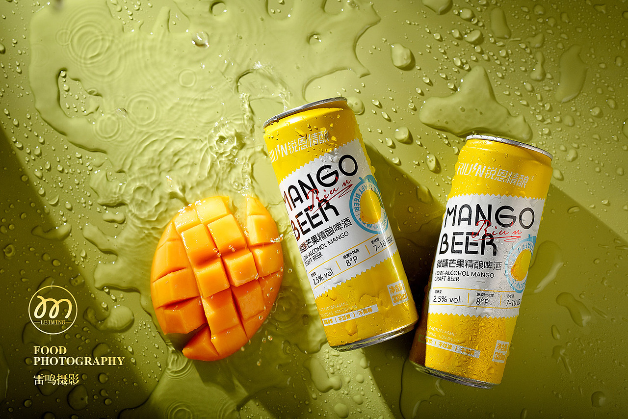《锐恩精酿 啤酒 饮品》美食 产品 哈尔滨雷鸣摄影