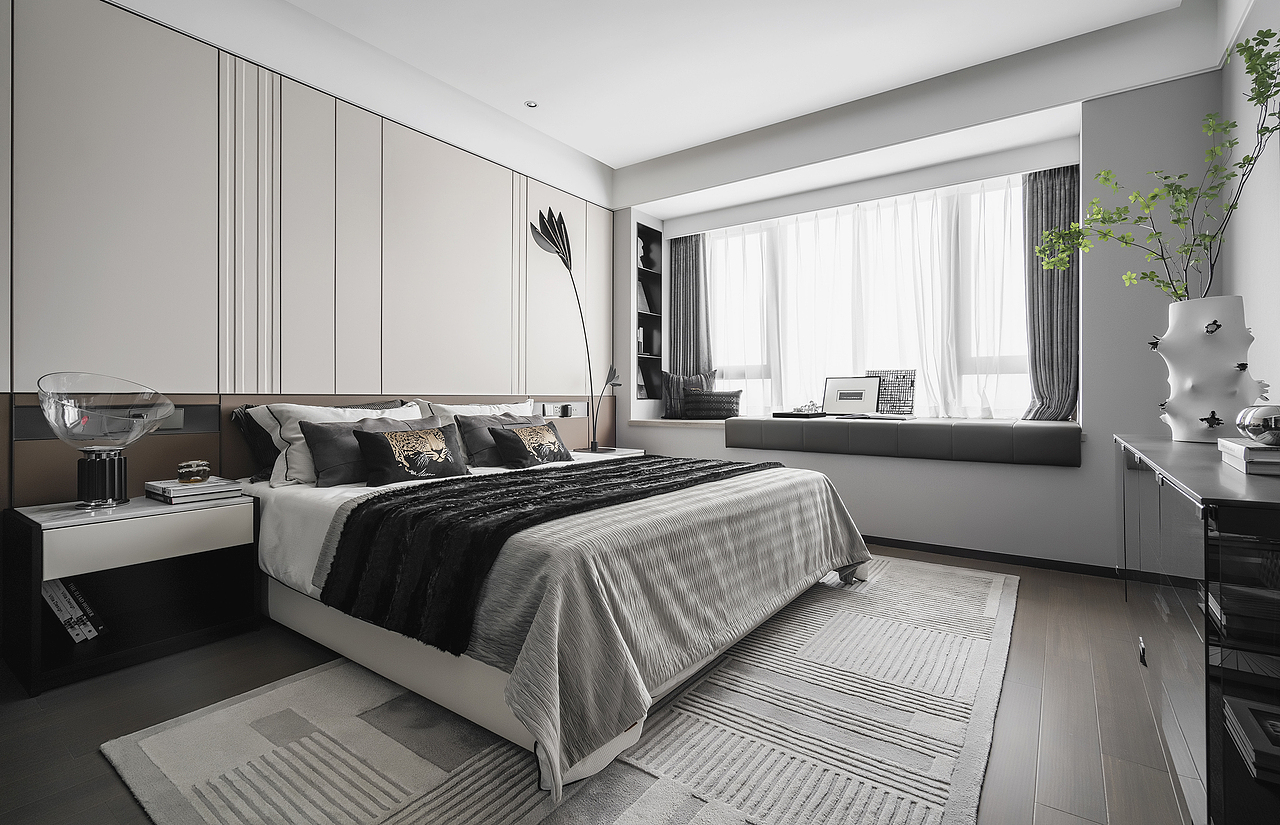 成都龙湖江天阙样板间--三文摄影