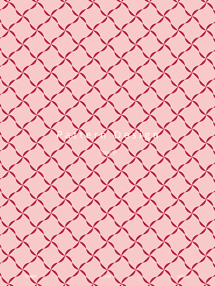 图案设计|简约方格老花