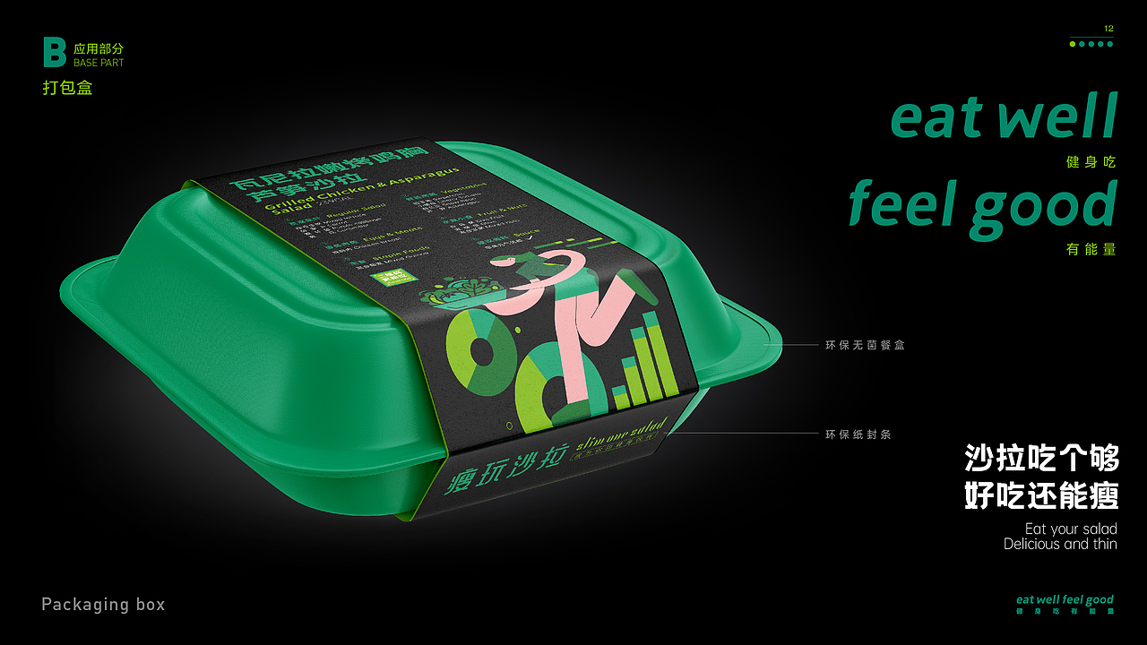 瘦玩沙拉餐饮品牌LOGO设计｜轻食 西餐 简餐｜LOGO设计（图ZMzUwNDg1MTk2） - Logo - 站酷设计师艾亿客原创素材 - 站酷ZCOOL