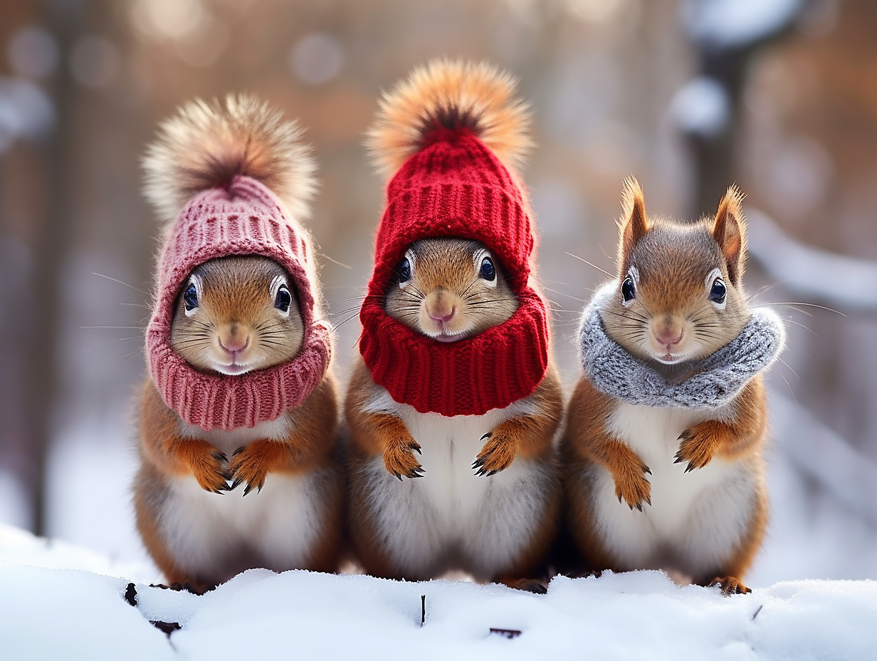 我为三只松鼠品牌代言 ｜从一数到三，一二三💪 ｜（图ZMzU2Mzc4MDQw） - 宠物摄影 - 站酷设计师AI造梦狮原创素材 - 站酷ZCOOL