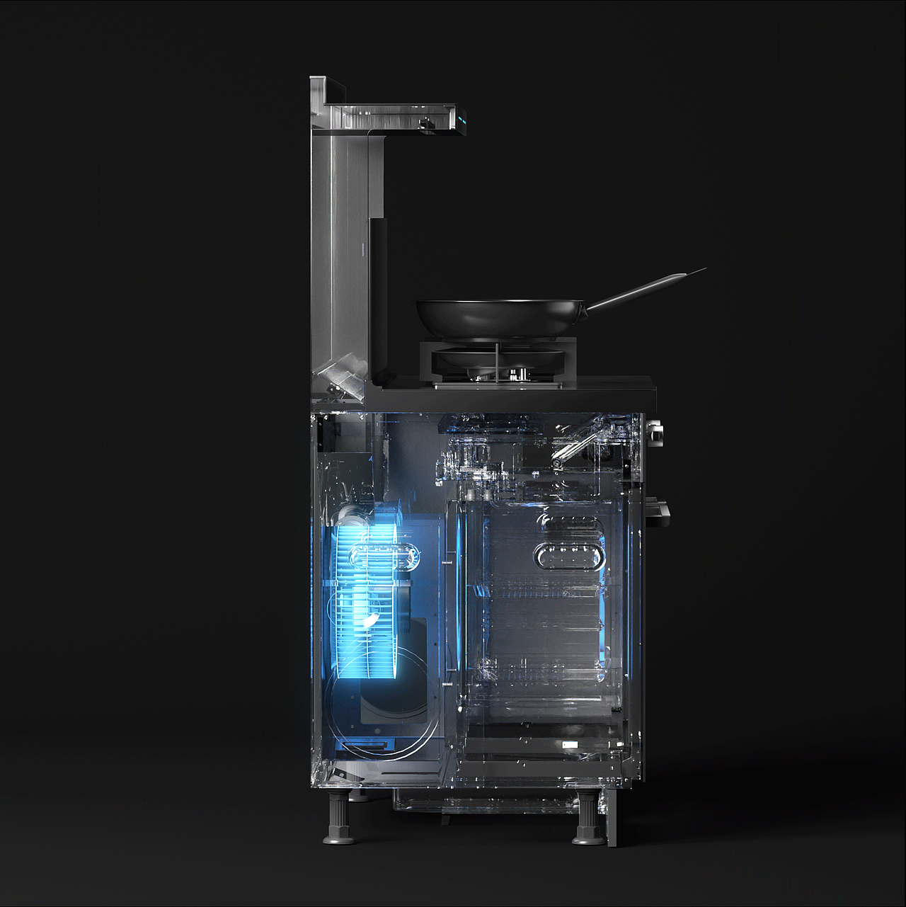 静态 | 两款集成灶详情页渲染（图ZMzIwNDQyNTI0） - 产品 - 站酷设计师卡夫卡穿越风暴原创素材 - 站酷ZCOOL