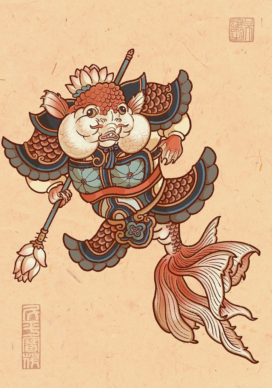 传统题材画稿选集