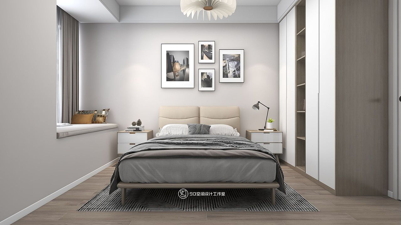 90空间设计∣130㎡北欧风格，治愈系家居，满目皆温柔（图ZMzI1MDMzNjg4） - 家装设计 - 站酷设计师设计师赵响原创素材 - 站酷ZCOOL