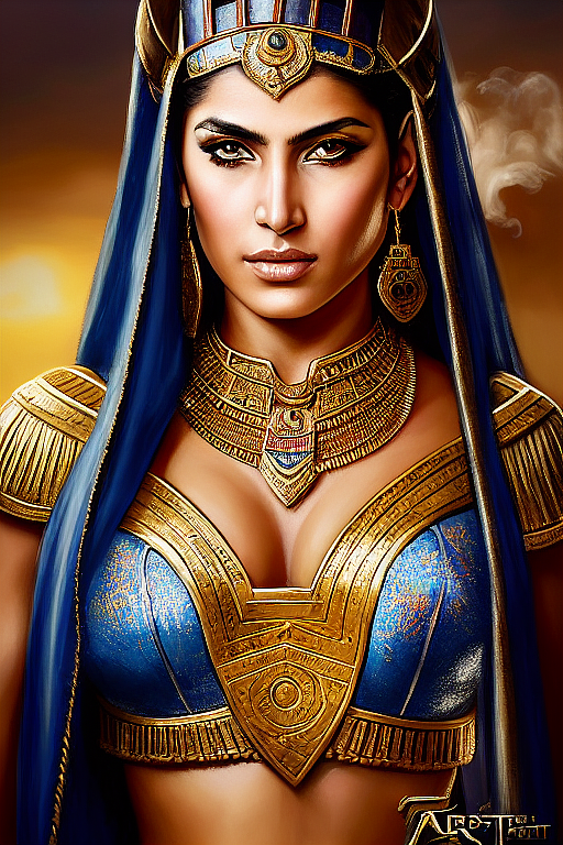 阿拉伯帝国女战士（图ZMzI5NzU2OTAw） - AI作品 - 站酷设计师Yanjihang原创素材 - 站酷ZCOOL