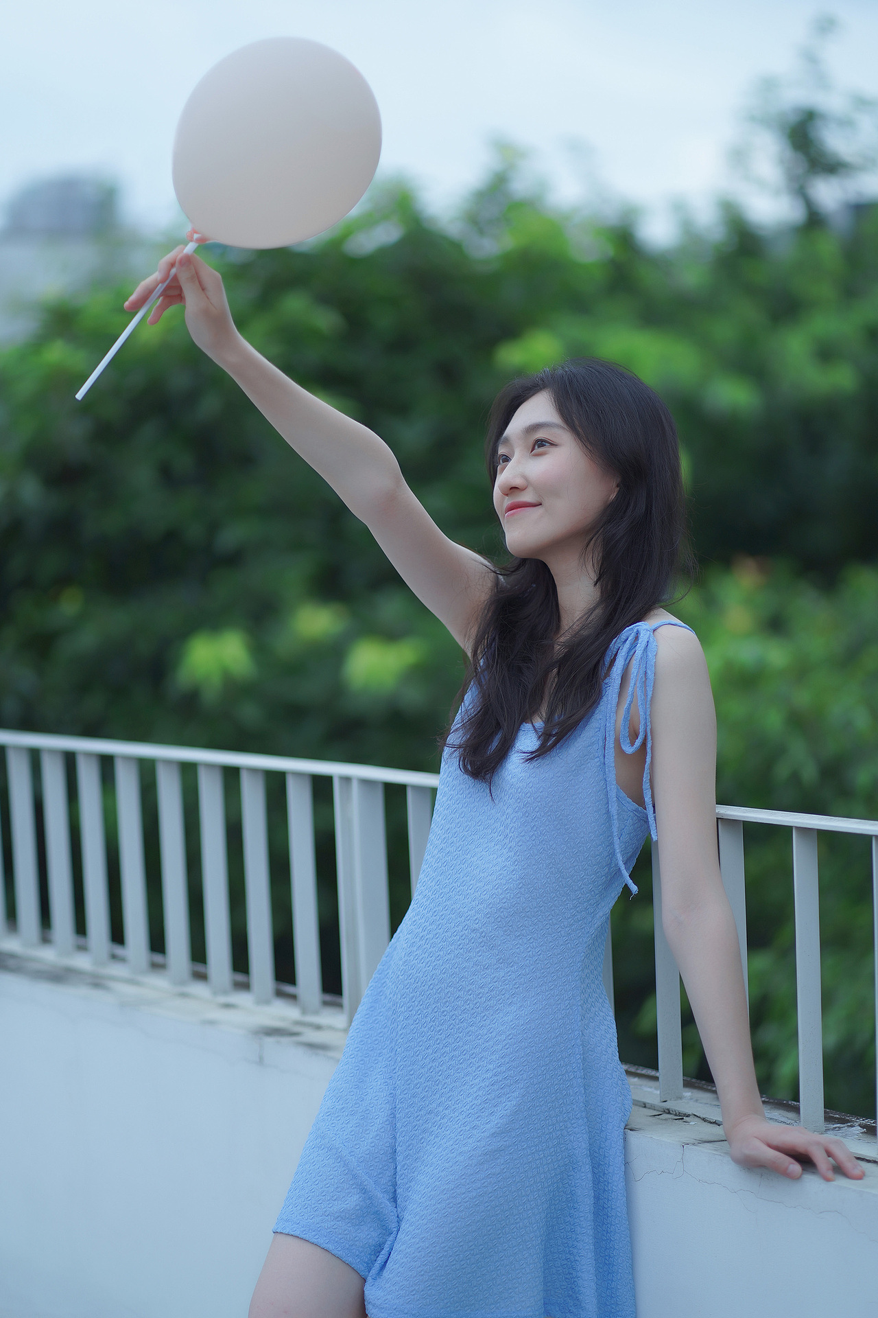 夏日蓝衣少女|约拍活动返图