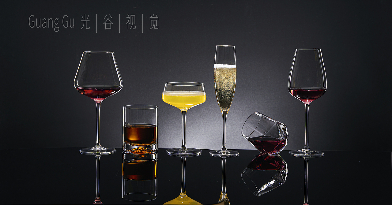 电商摄影|玻璃器皿|产品摄影|亚马逊香槟杯