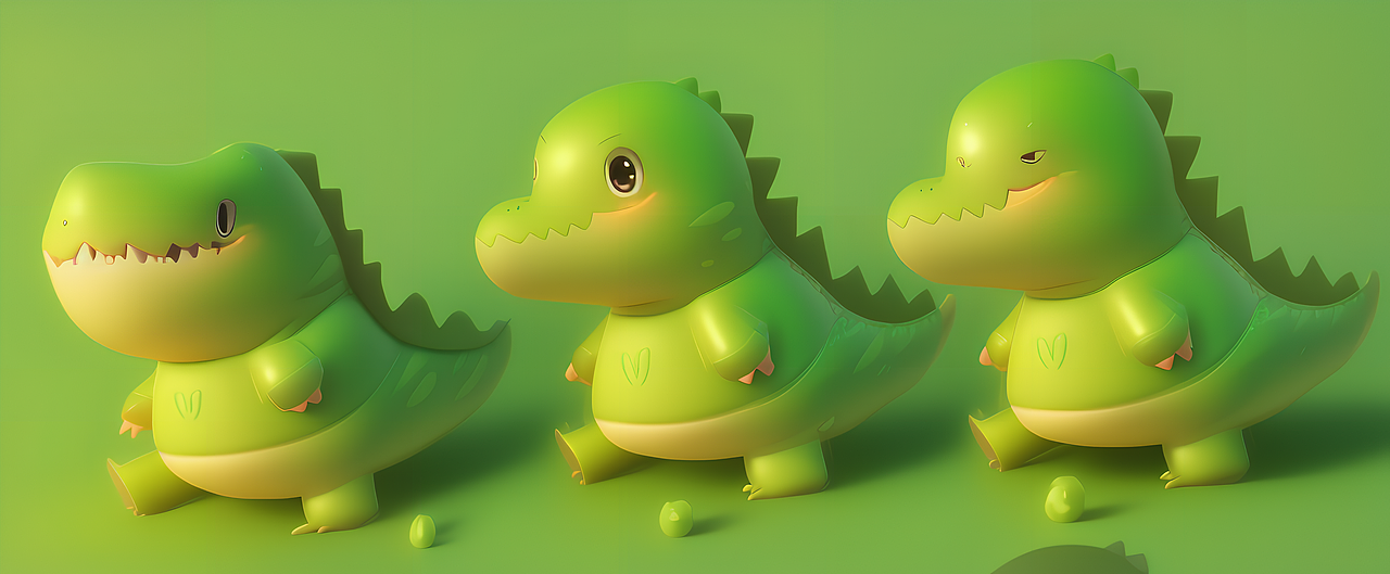 潮玩IP设计/角色设计/2D转3D AI 来帮忙