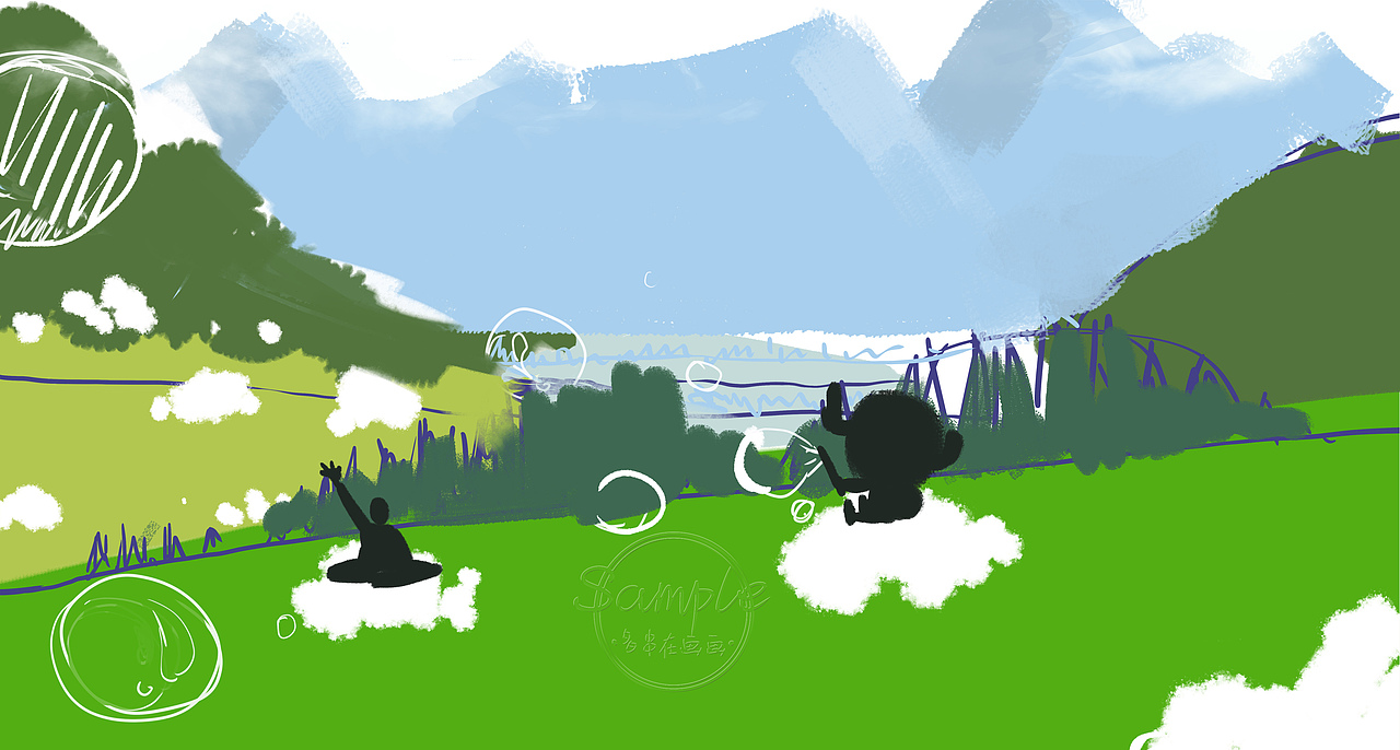 绘画过程展示（图ZMzE0Mjg2NjUy） - 创作习作 - 站酷设计师多串在画画原创素材 - 站酷ZCOOL