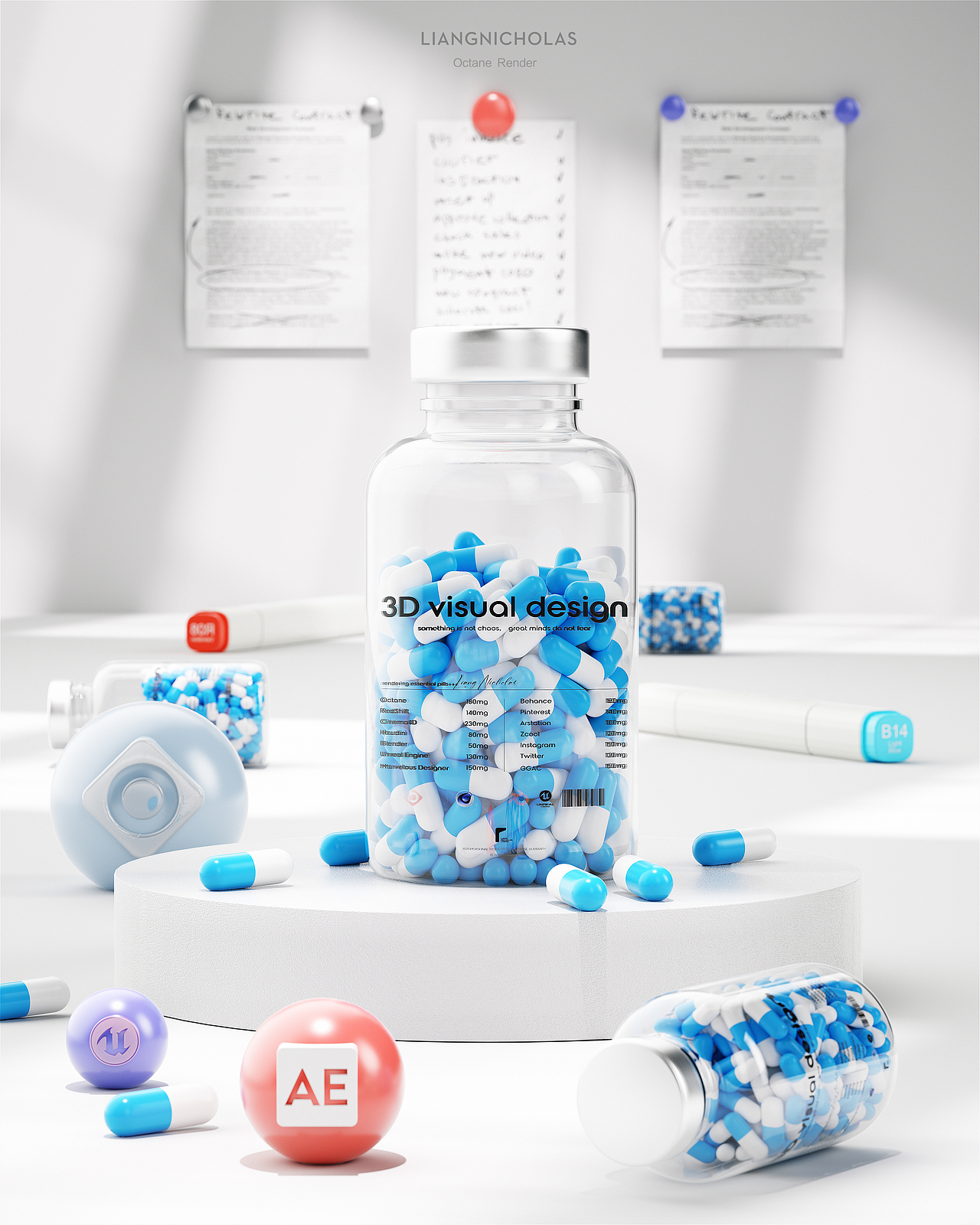 Exercise showreel-2023【2023年度的150张练习】