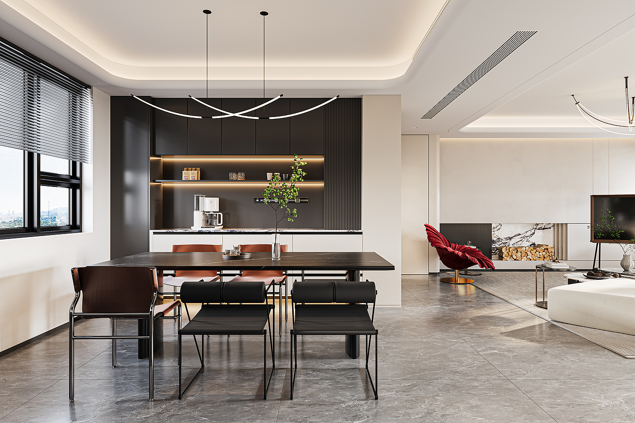 现代-效果图-合肥锦轩设计