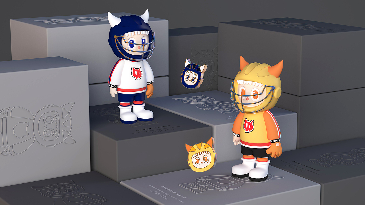 潮玩设计 | 闹仔NOWKNOW 热魂碰撞系列潮流玩具设计（图ZMzAxMTkwNDk2） - 产品 - 站酷设计师SIMONTOYS原创素材 - 站酷ZCOOL