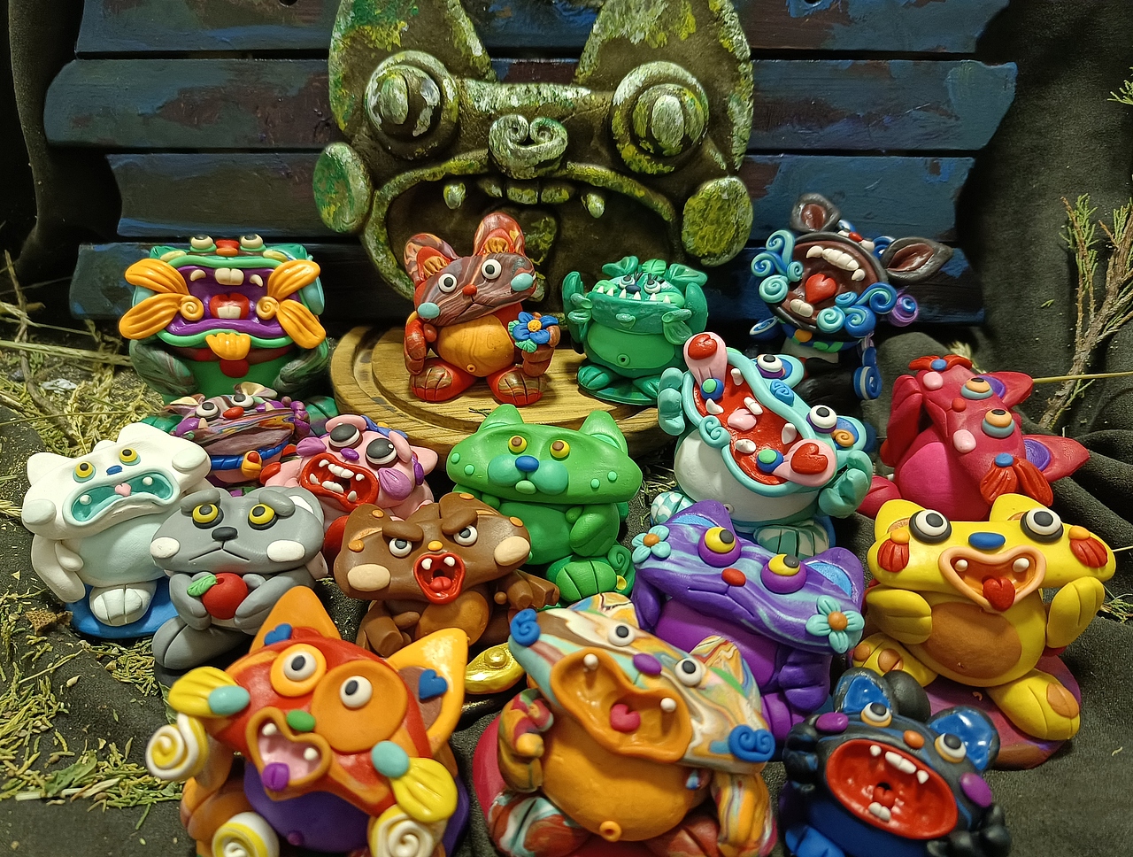 瓦猫的世界（图ZMzYxMDAxOTIw） - 工艺品设计 - 站酷设计师因啊而生原创素材 - 站酷ZCOOL