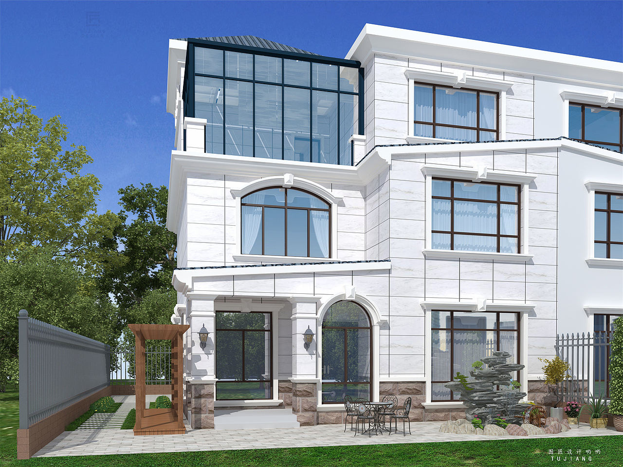 别墅效果图大集锦!选择我们,轻松拥有你的梦想家园~