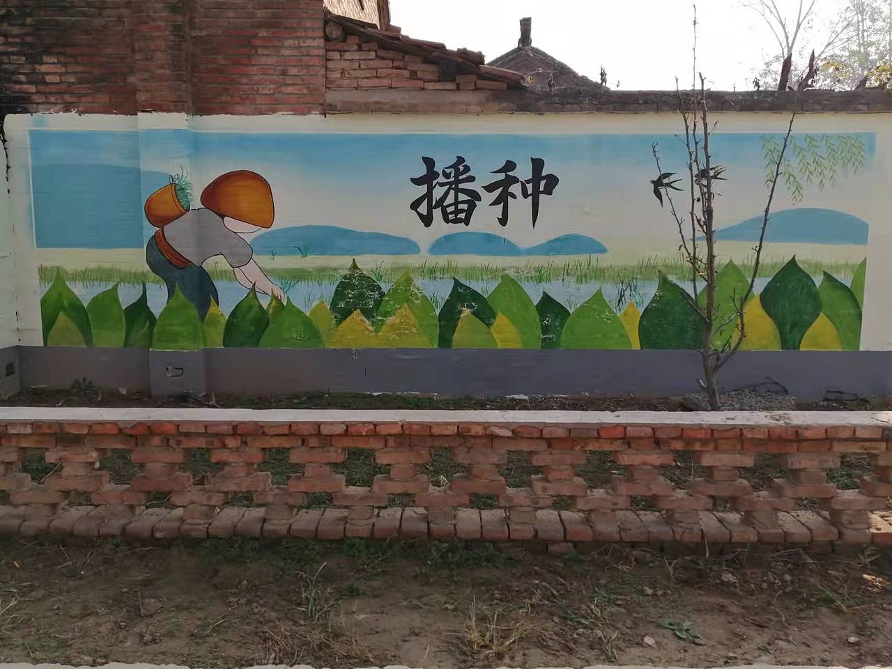 亳州文化墙墙绘彩绘欣赏