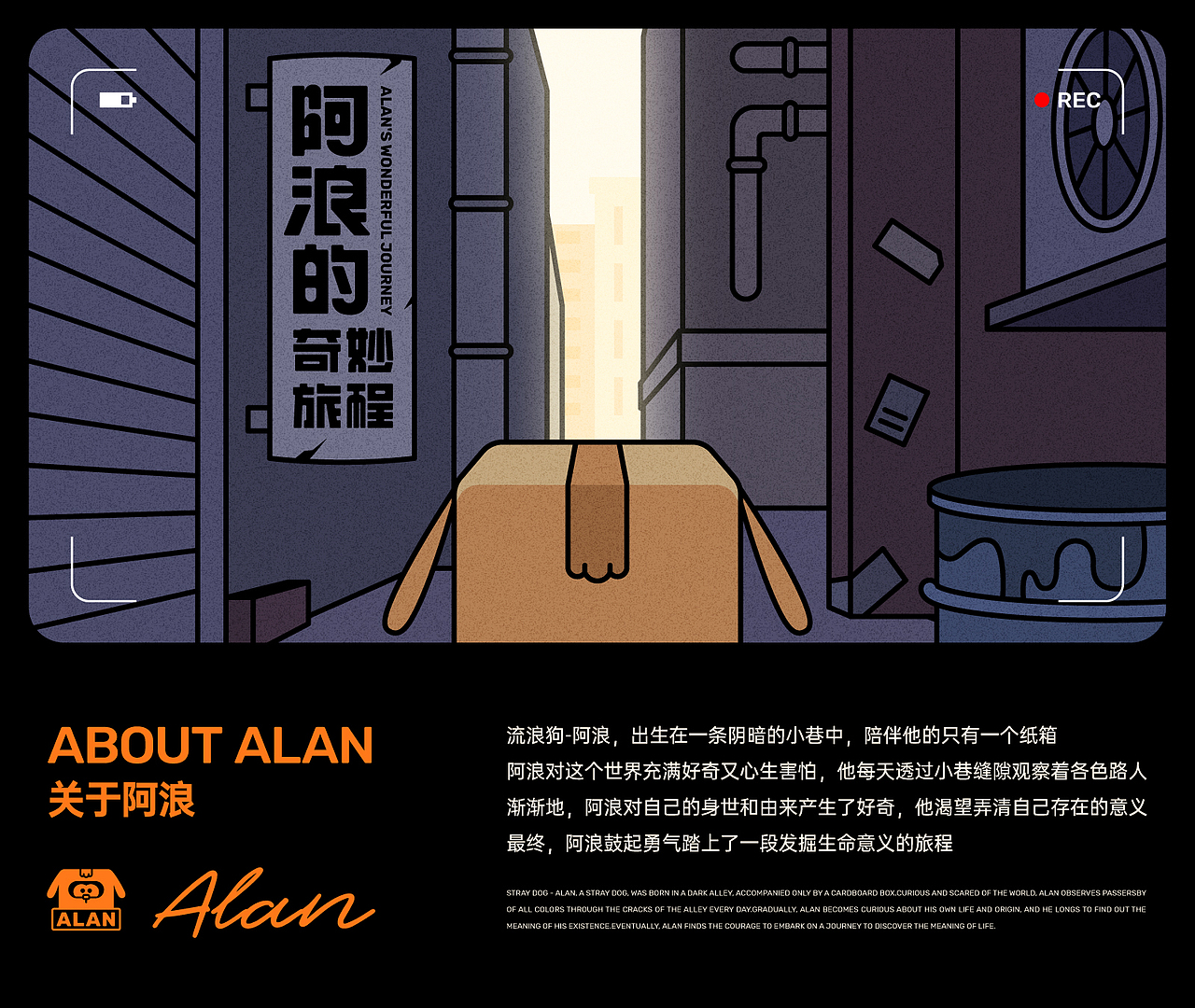 ALAN阿浪-原创IP形象设计