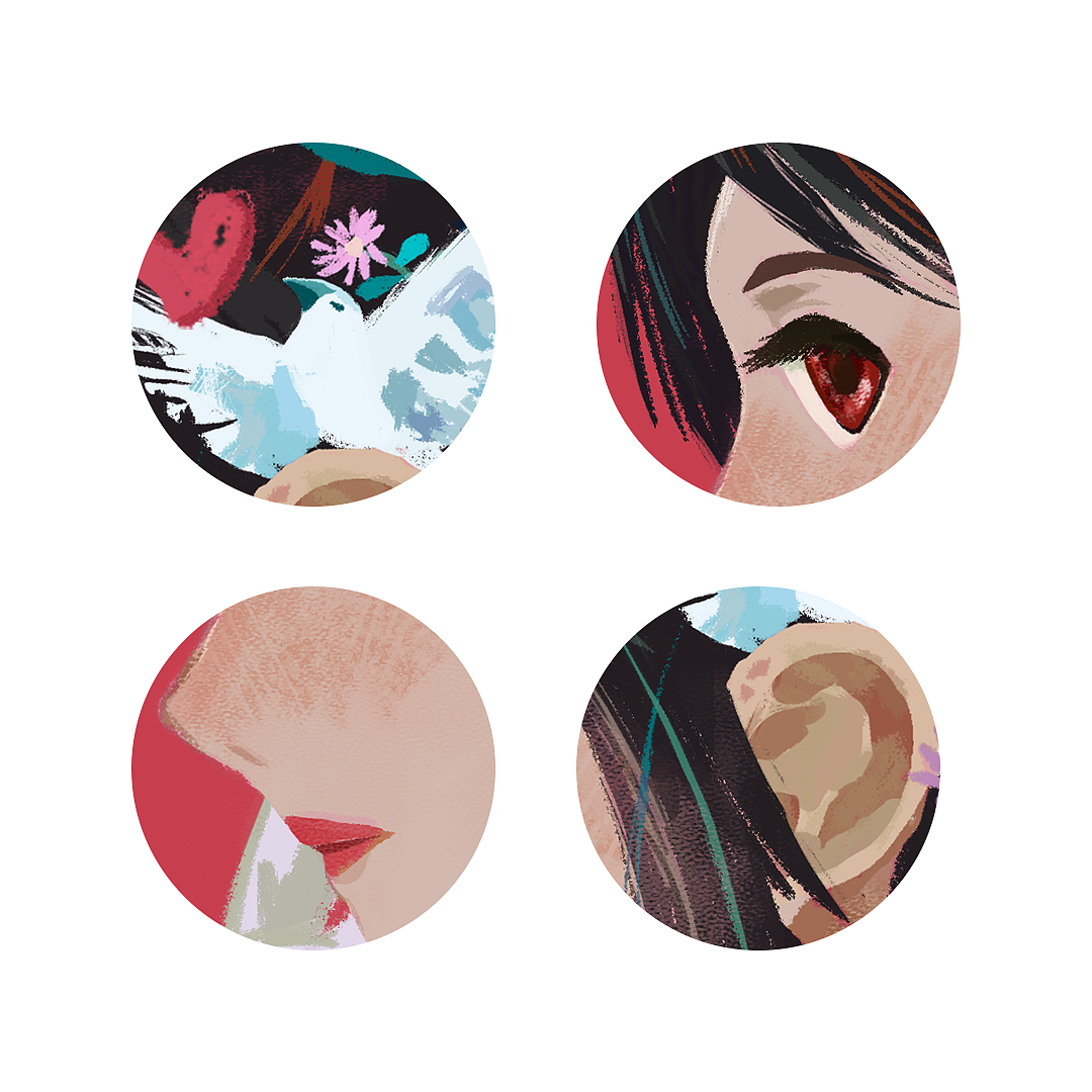 插画小头像（图ZMzM0NjY5MTcy） - APP界面 - 站酷设计师抖抖君DDou原创素材 - 站酷ZCOOL