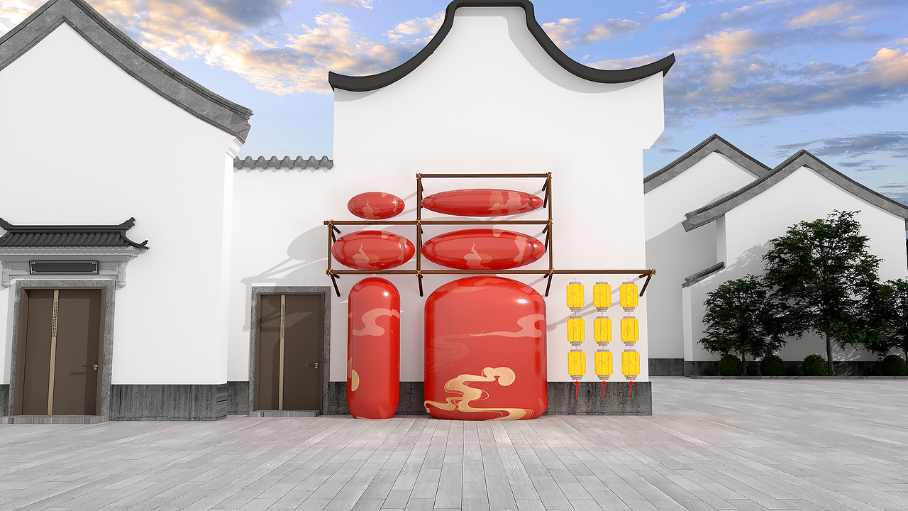 一些未落地的古风设计（图ZMzE0MDg3Mzg0） - 其他三维 - 站酷设计师小积原创素材 - 站酷ZCOOL