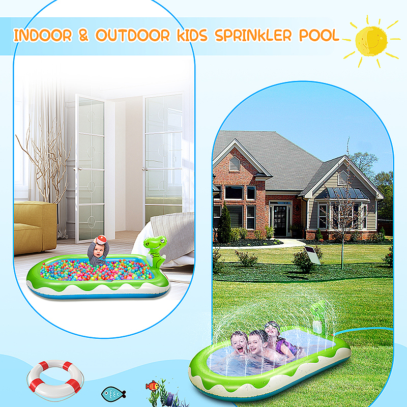 亚马逊-恐龙喷水垫主图