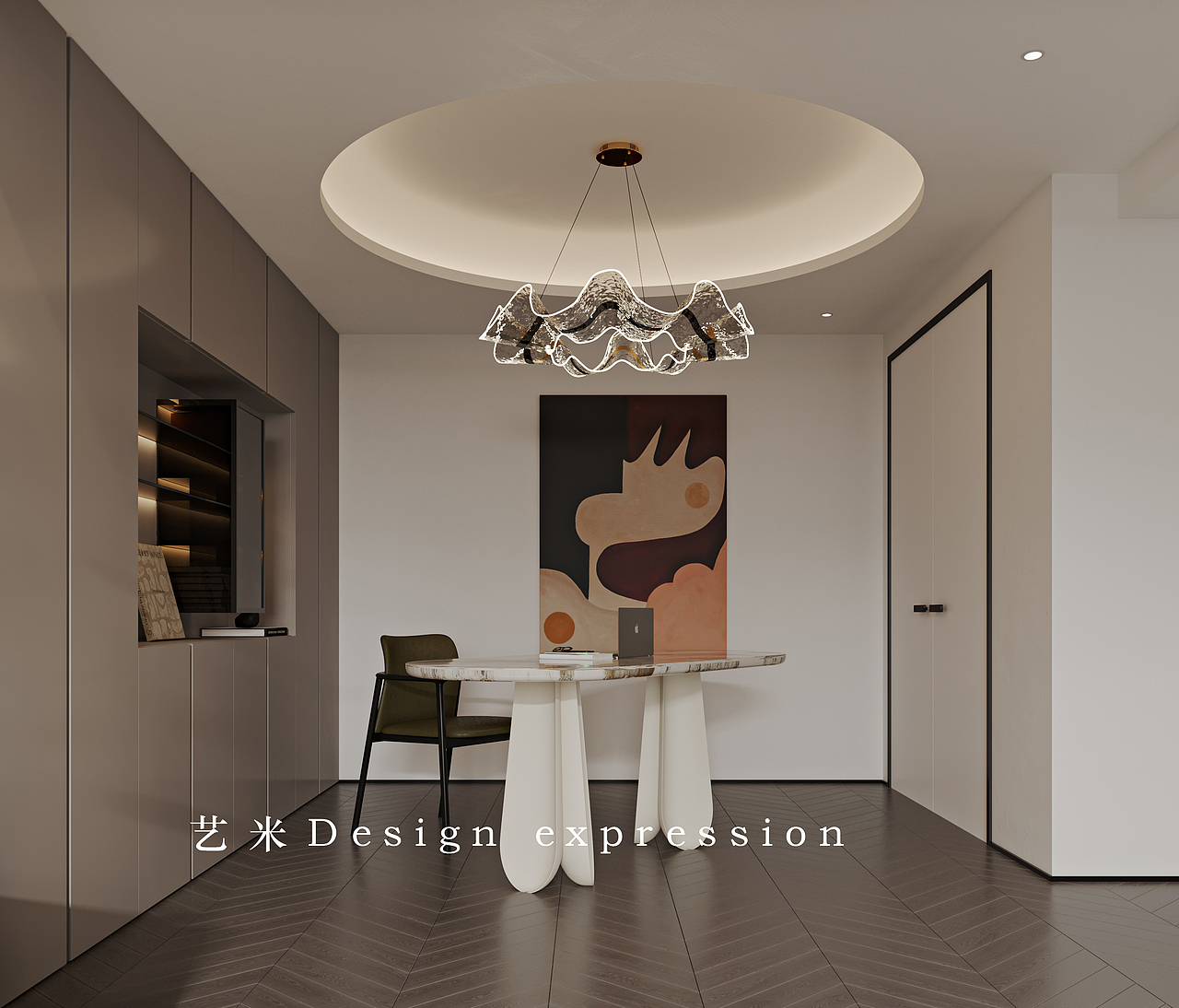 轻奢别墅-艺米效果图（图ZMzM4NjY0NjAw） - 家装设计 - 站酷设计师艺米空间视觉表现原创素材 - 站酷ZCOOL