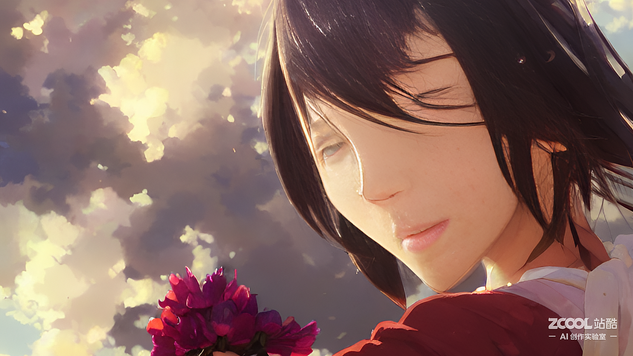 诡异的大眼女孩