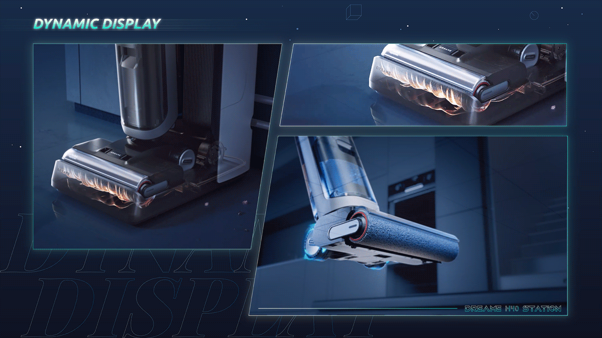 追觅洗地机：H40 Station