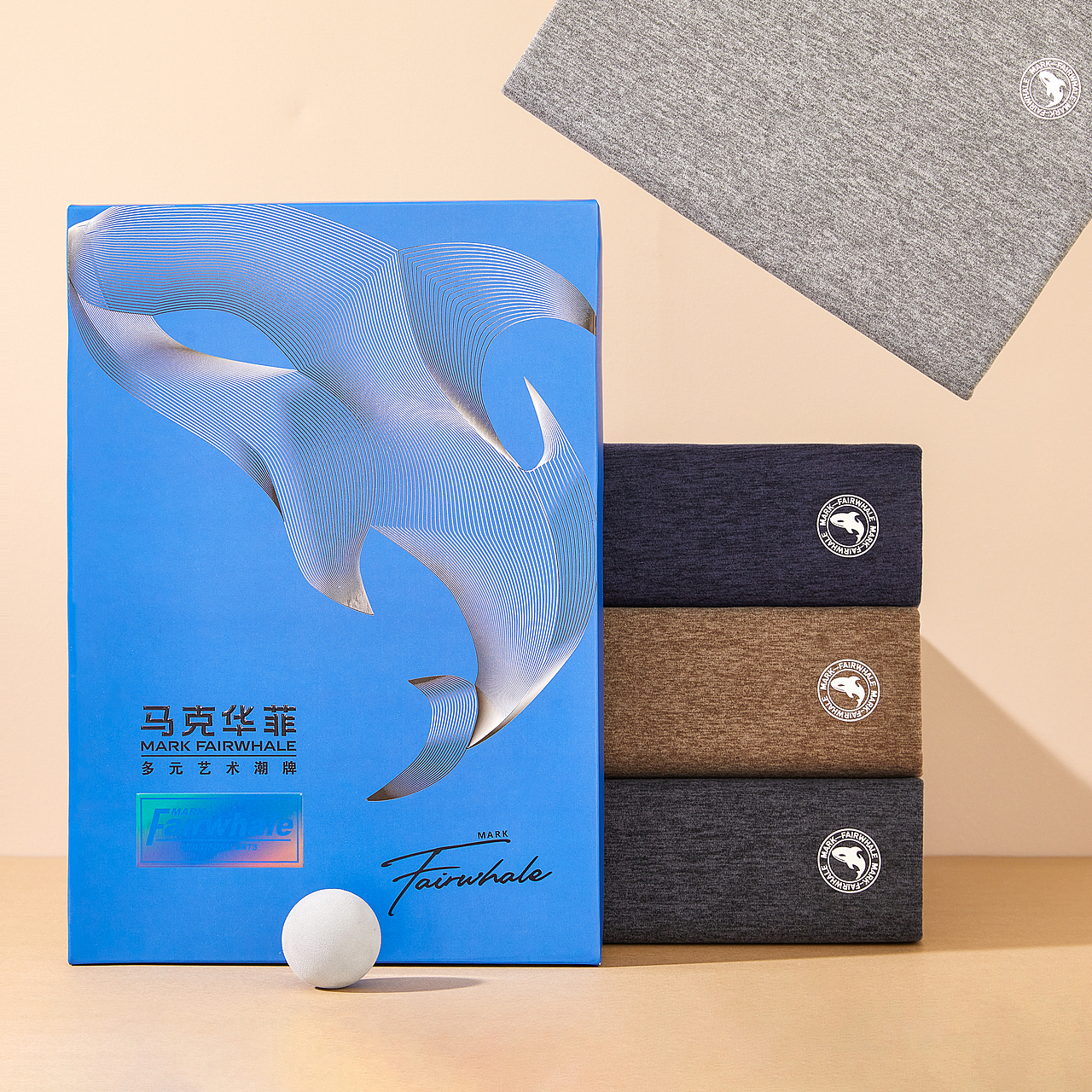 男式保暖内衣套装の静物拍摄