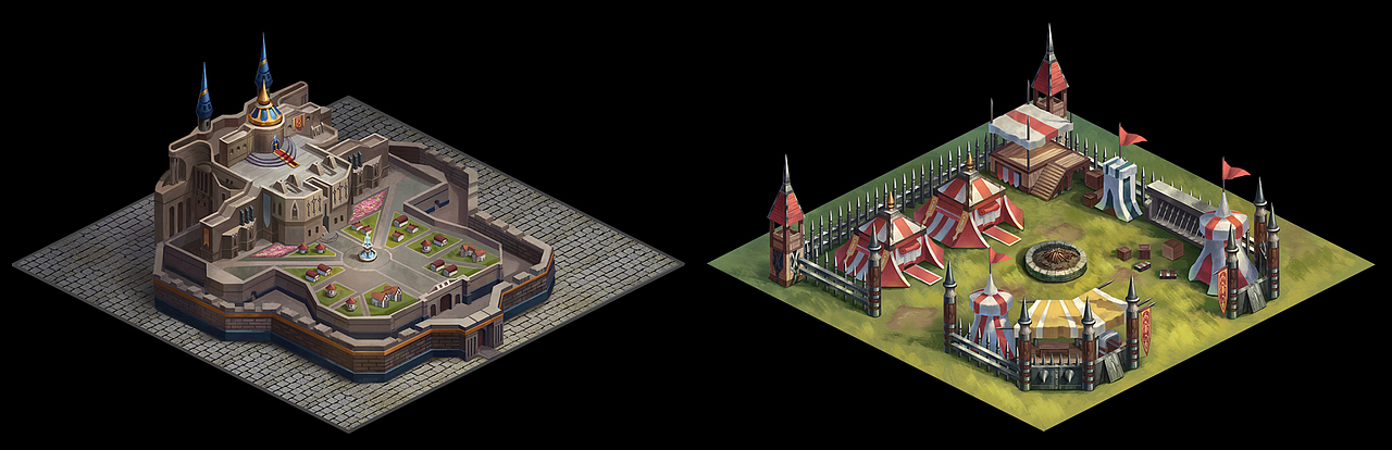 场景物件类原画(4张)