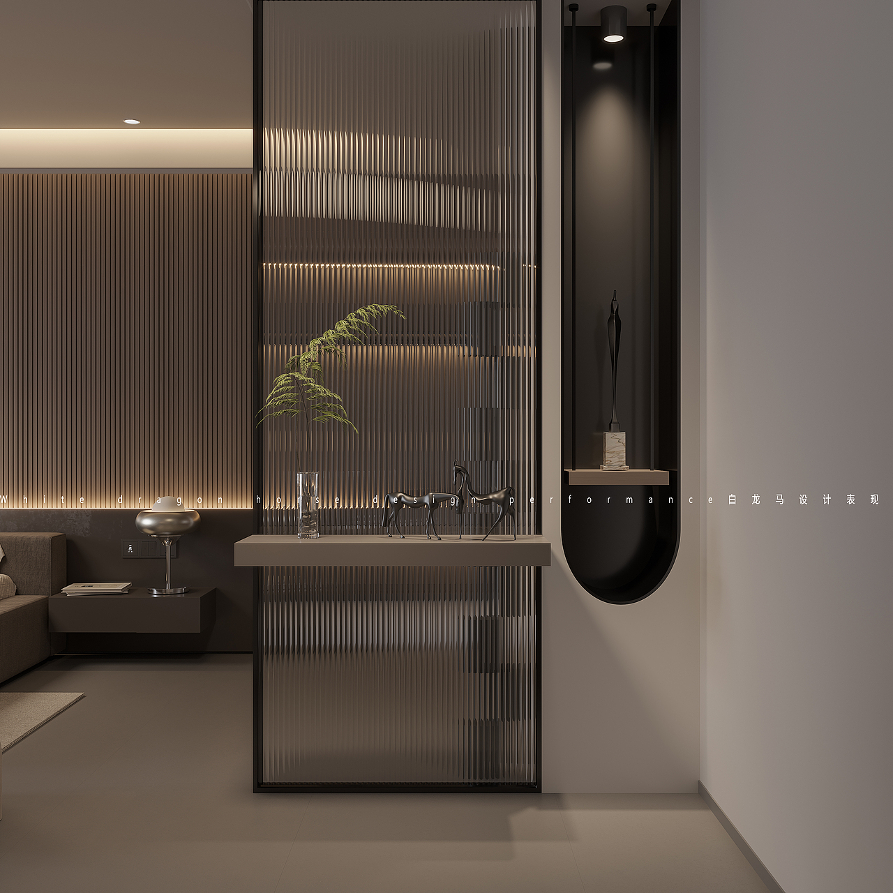 意式全屋——白龙马效果图