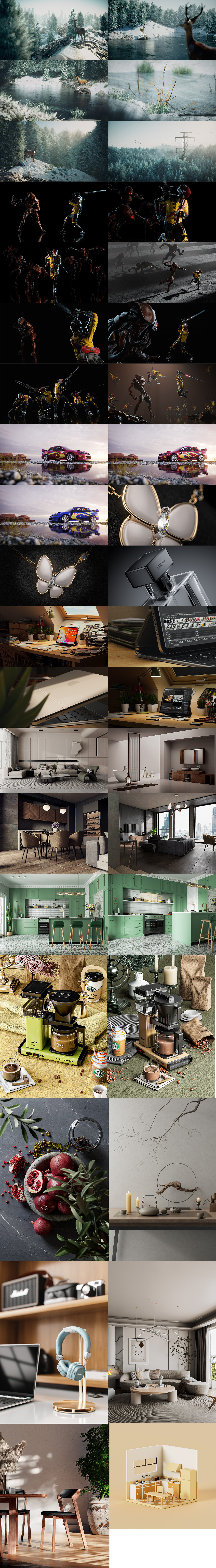 2022年渲染总结（图ZMzI3NjkwODE2） - 产品 - 站酷设计师周咚咚原创素材 - 站酷ZCOOL