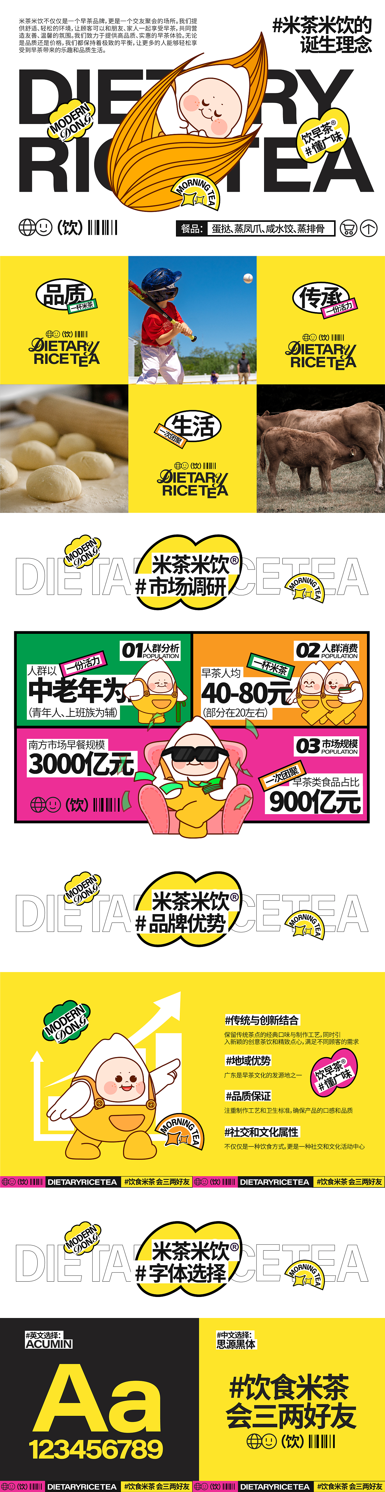 广东早茶品牌提案-餐饮品牌设计(可授权)