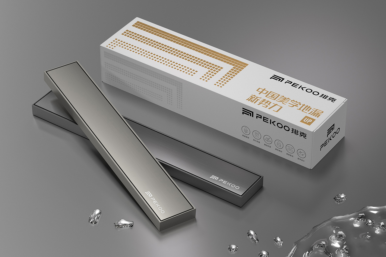 无限波丨排克地漏丨家居卫浴品牌设计（图ZMzQ0ODcxMzU2） - 品牌 - 站酷设计师无限波设计原创素材 - 站酷ZCOOL