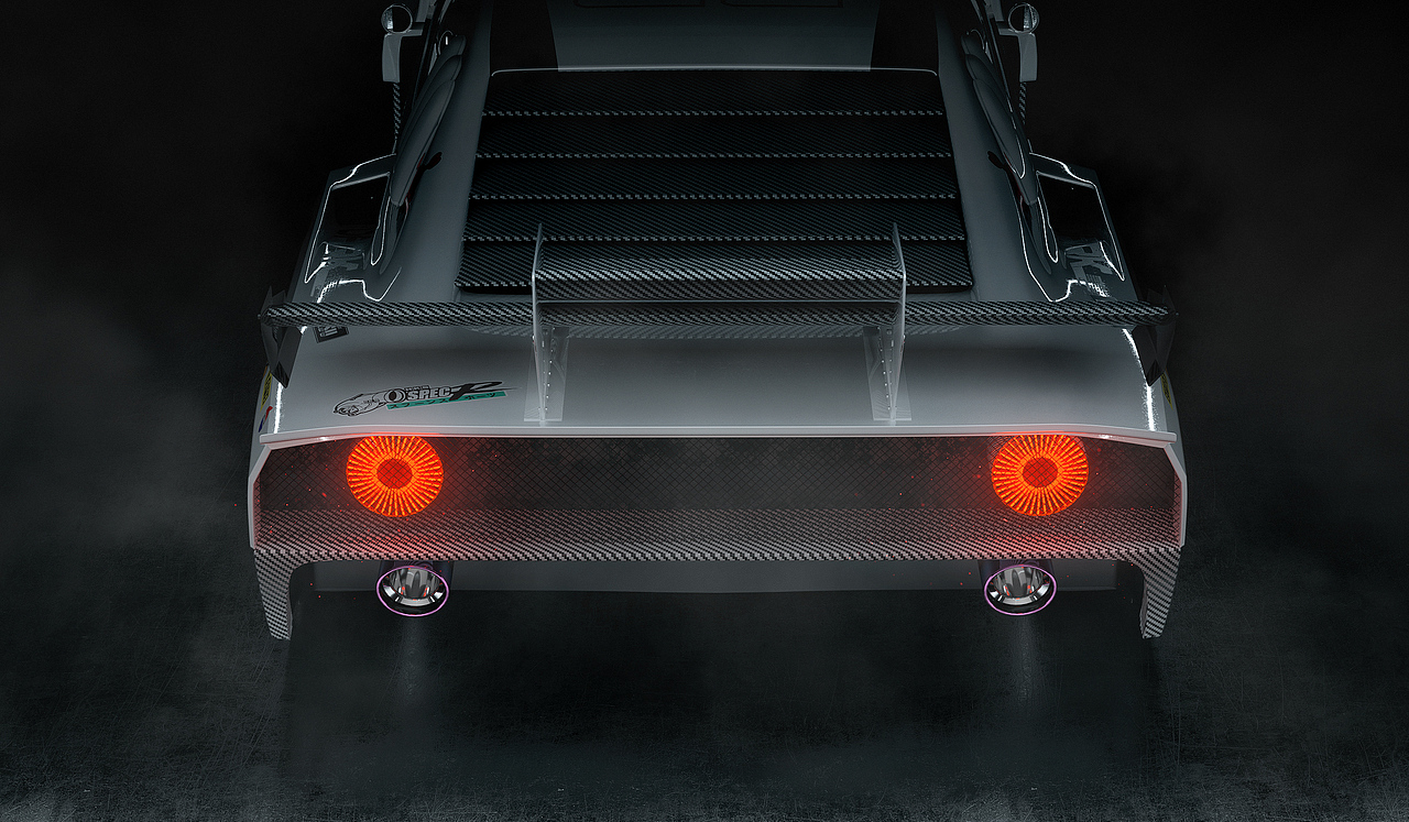 汽车渲染-丰田/Toyota AE86 JGTC