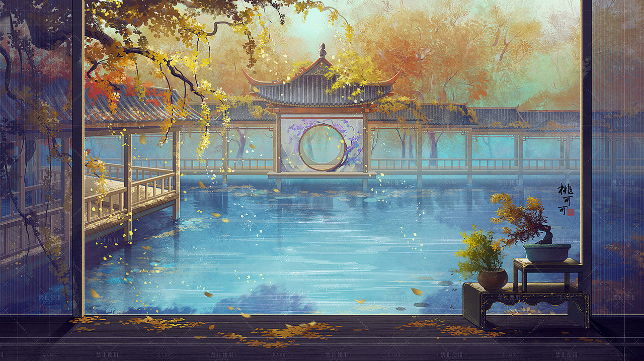 四季（图ZMzAzMDU3NzA0） - 商业插画 - 站酷设计师桃可可可可原创素材 - 站酷ZCOOL