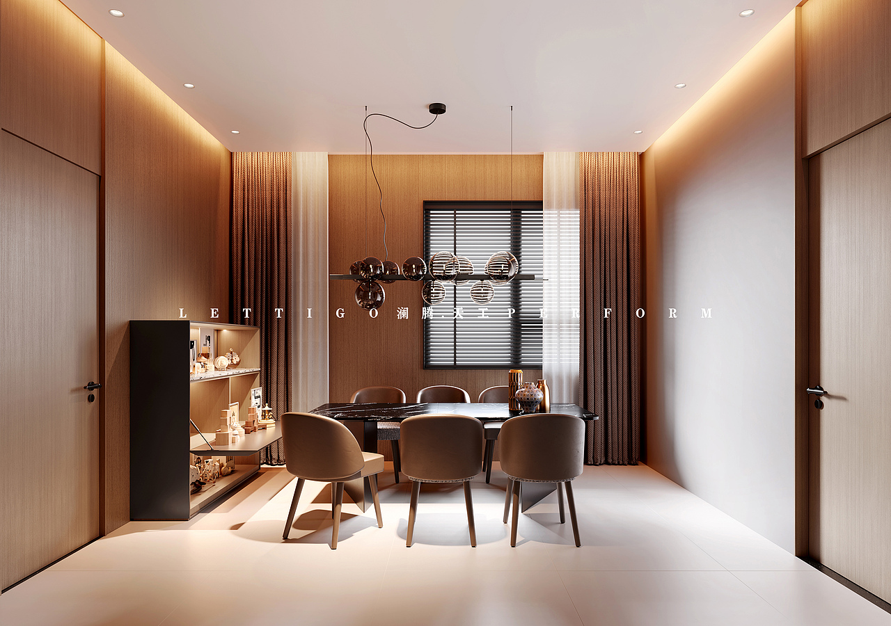 超有格调的现代复式楼设计,温柔予光,会呼吸的居所