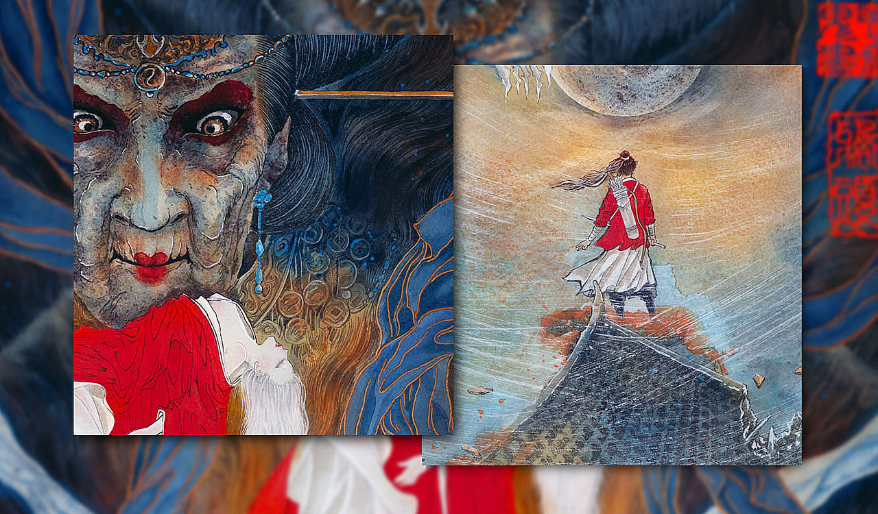 聊斋之鸦头（图ZMzAzNTMwODMy） - 艺术插画 - 站酷设计师弎丈原创素材 - 站酷ZCOOL