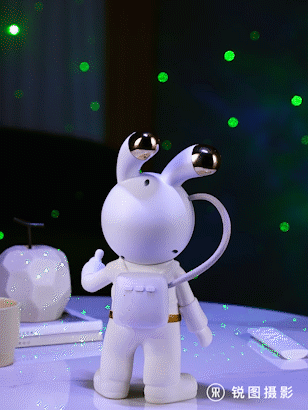 [平面+视频] 创意摄影 | 小白兔星空灯 X 东莞锐图摄影