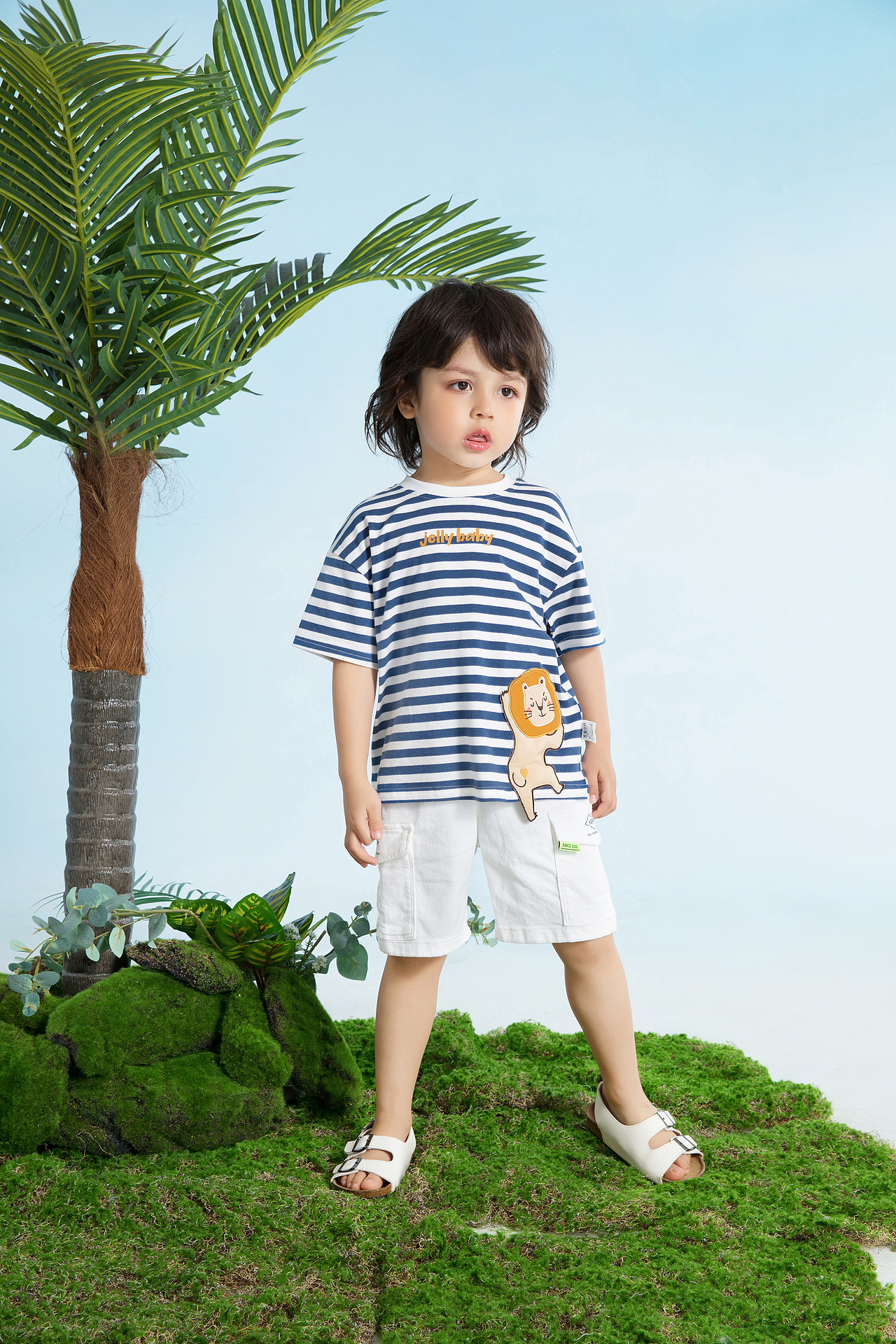 儿童服装模特 修图摄影