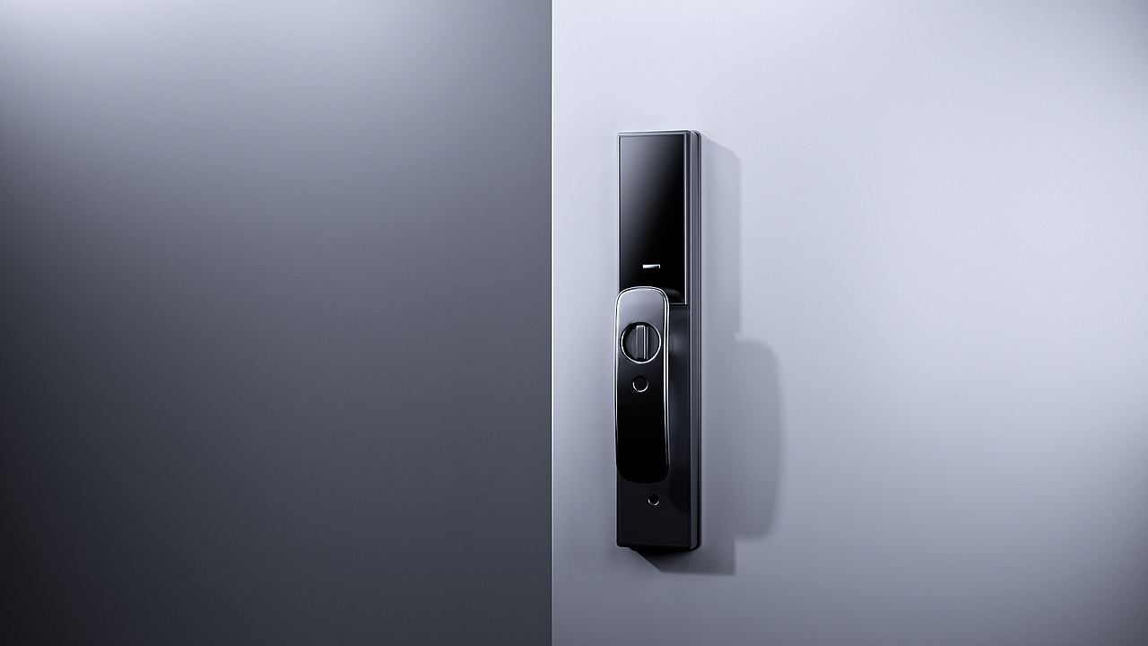 【静态渲染】智能电子门锁（图ZMzQxMTc5MjIw） - 产品 - 站酷设计师包子bzdd原创素材 - 站酷ZCOOL