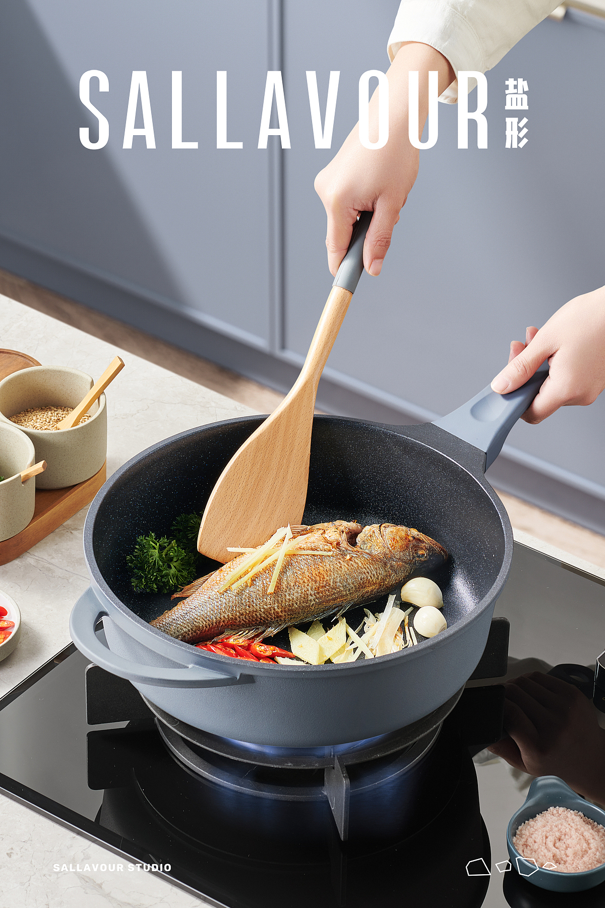 厨具摄影 | 炒锅（图ZMzMzODkyMDE2） - 产品摄影 - 站酷设计师盐形视觉原创素材 - 站酷ZCOOL
