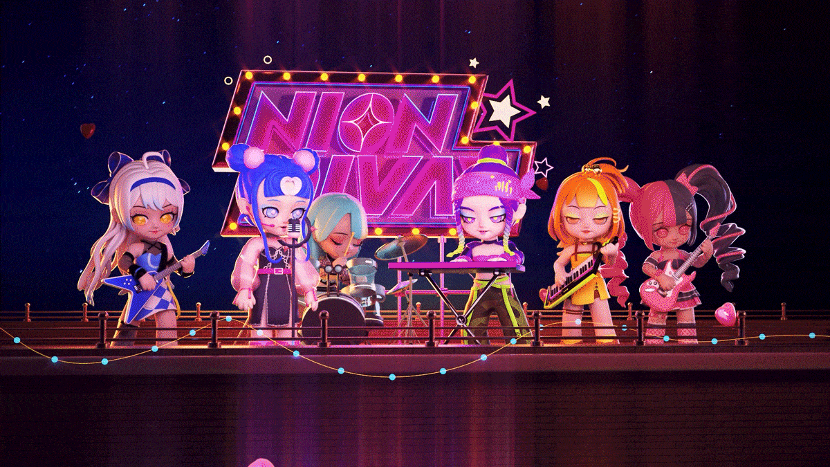 【虚拟女团】NION DIVAS——可授权（图ZMzQ5MTk2NTQ4） - IP形象 - 站酷设计师BOOOM本末原创素材 - 站酷ZCOOL