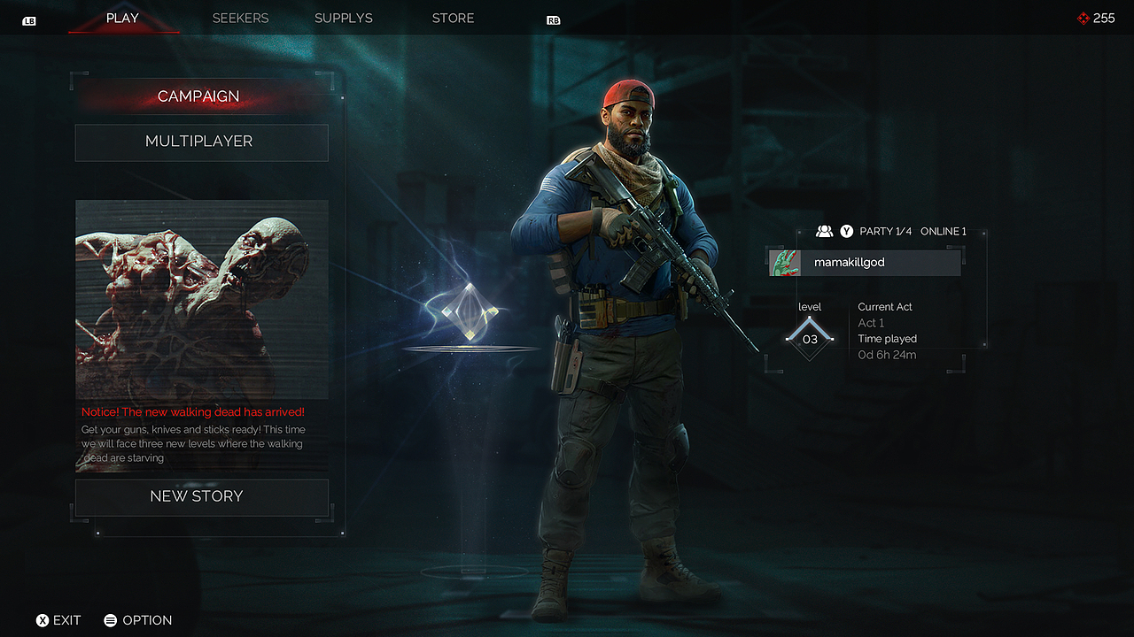 主机游戏界面练习